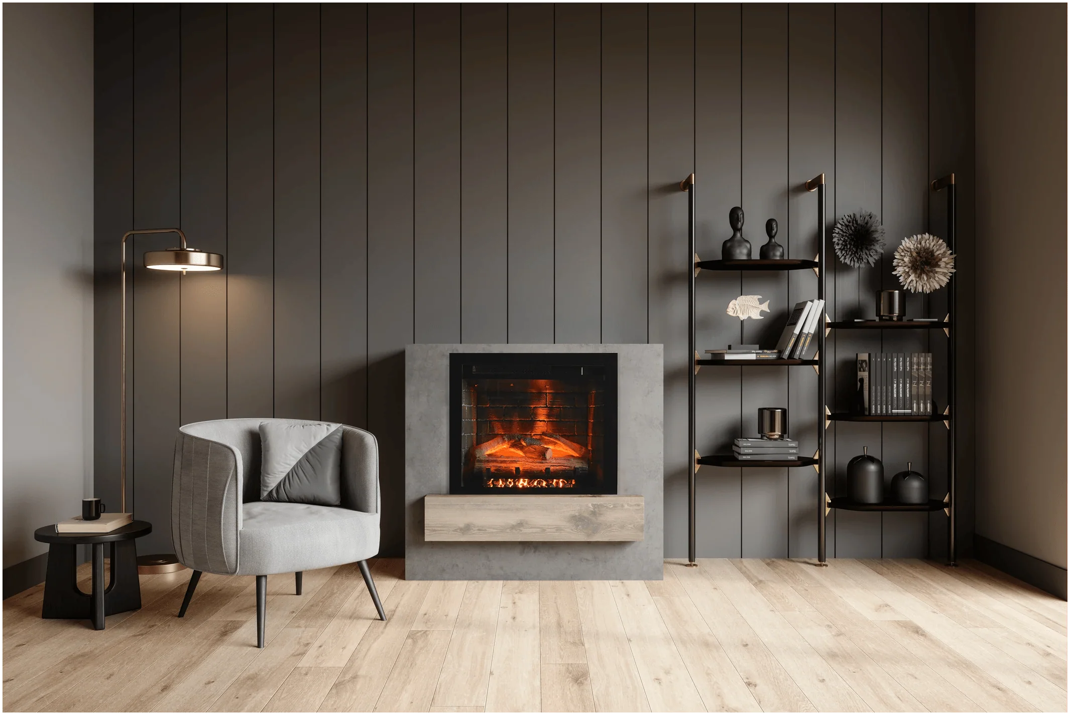 Amantii Classic Edition 33 Electric Fireplace by Fire & Ice - Image 5