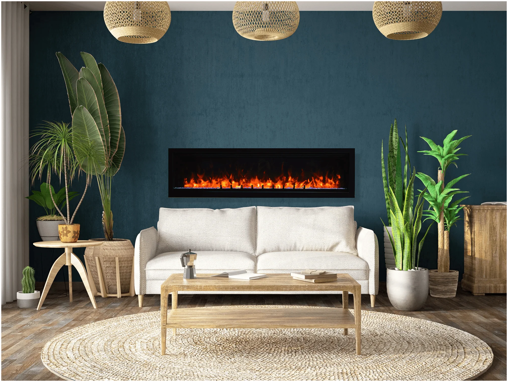 Amantii Evolution Linear 42 Electric Fireplace by Fire & Ice - Image 12