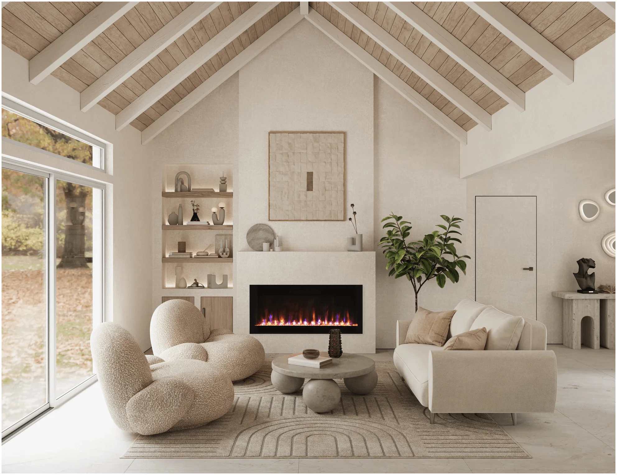 Amantii Evolution Linear 42 Electric Fireplace by Fire & Ice - Image 6