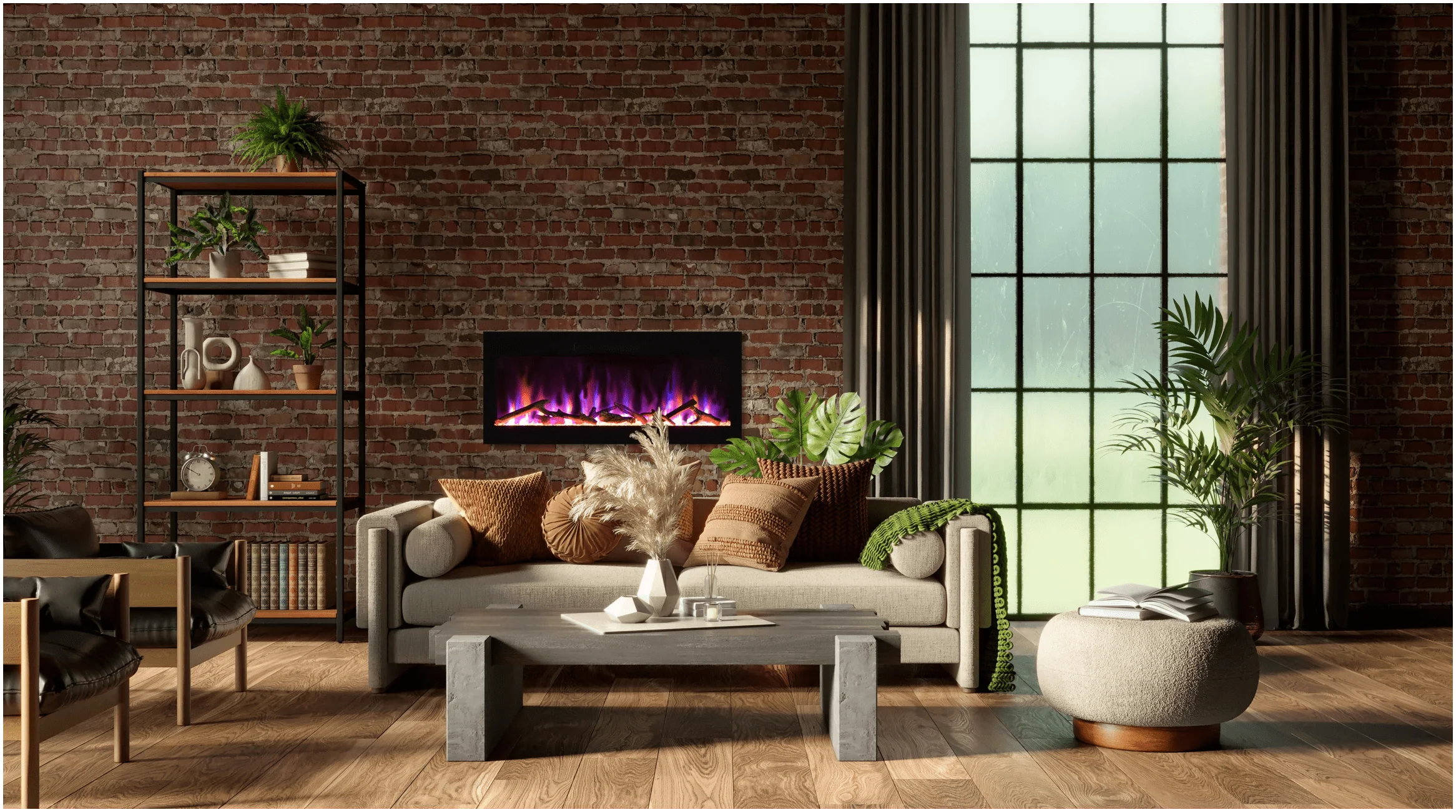 Amantii Evolution Linear 42 Electric Fireplace by Fire & Ice - Image 7