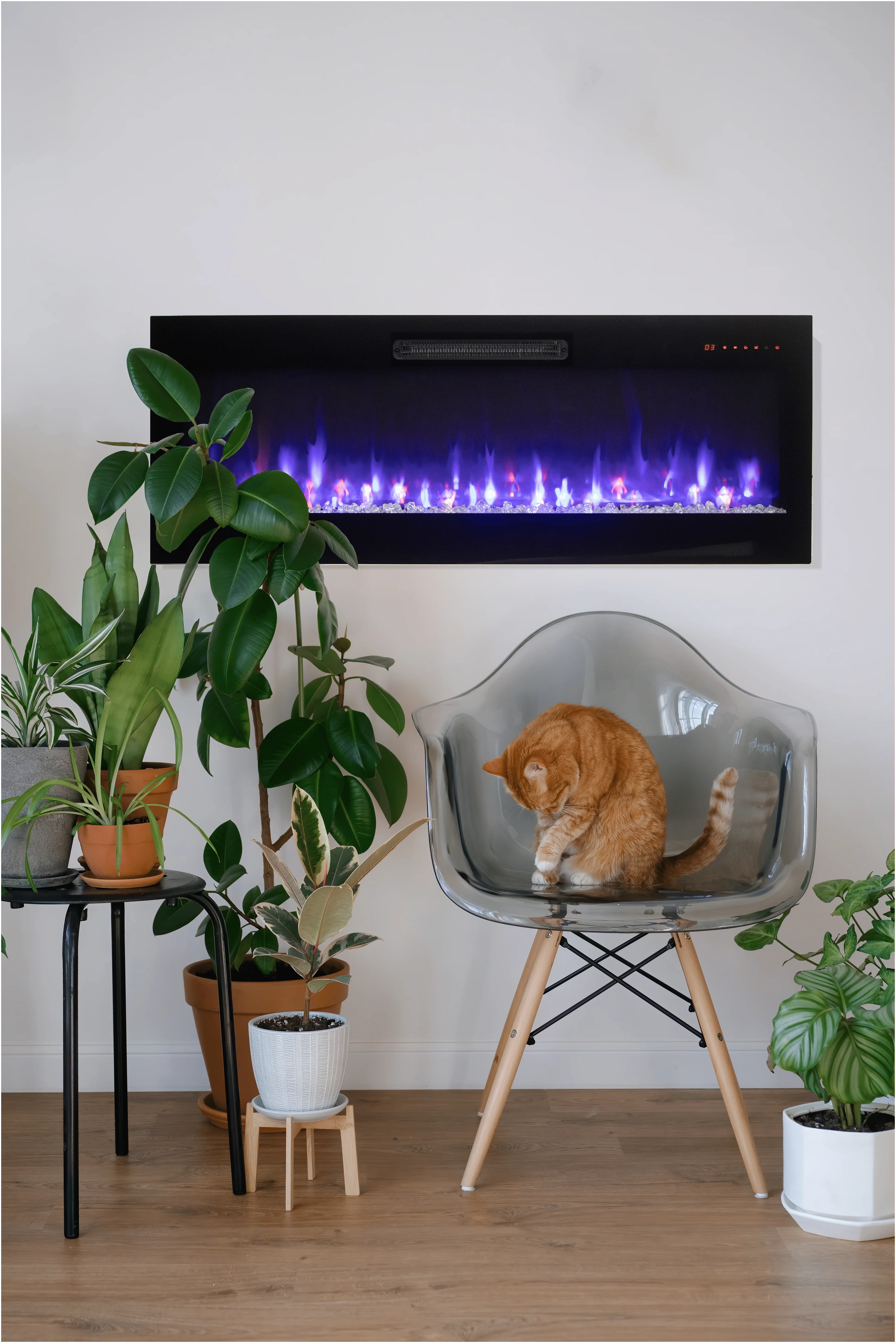 Amantii Evolution Linear 42 Electric Fireplace by Fire & Ice - Image 8