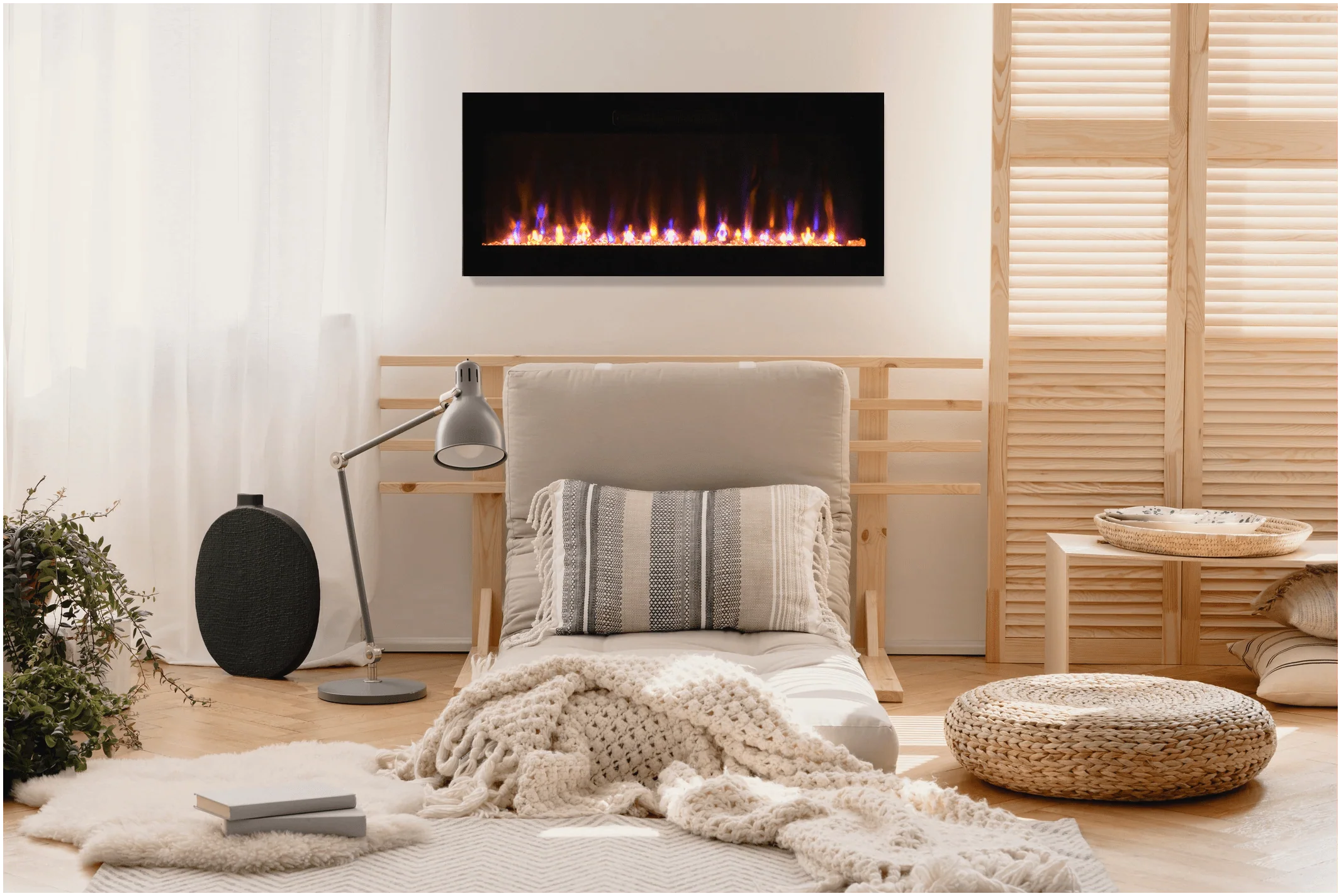 Amantii Evolution Linear 42 Electric Fireplace by Fire & Ice - Image 9