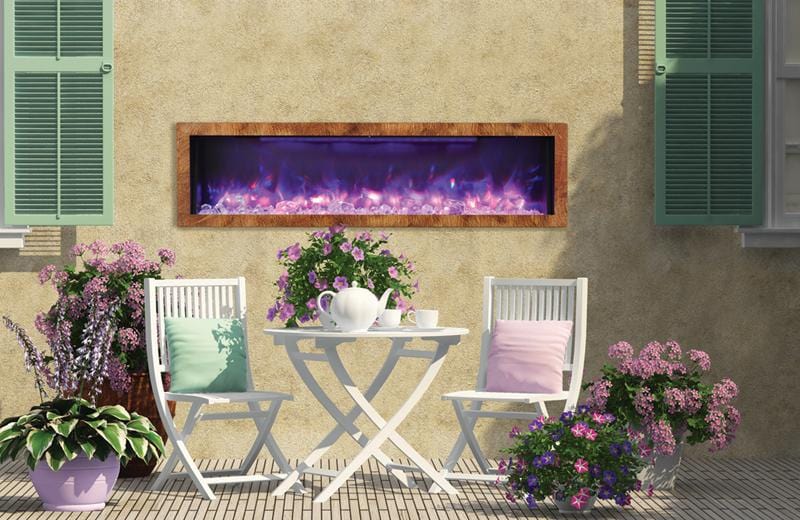 Amantii Panorama Deep 60 Indoor / Outdoor Built-in Electric Fireplace - Image 4