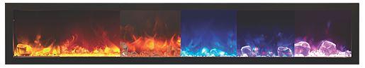 Amantii Panorama Extra Slim 40 Indoor / Outdoor Built-in Electric Fireplace - Image 4