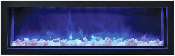 Amantii Panorama Extra Slim 60 Indoor / Outdoor Built-in Electric Fireplace - Image 8