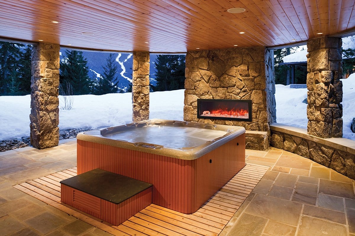 Amantii Panorama Slim 40 Indoor / Outdoor Built-in Electric Fireplace - Image 2