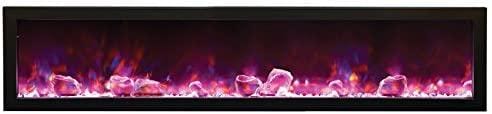 Amantii Panorama Slim 88 Indoor / Outdoor Built-in Electric Fireplace