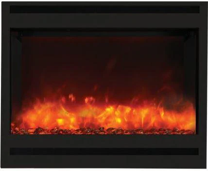 Amantii Steel Surround for Zero Clearance Fireplace Insert - STL-SQ