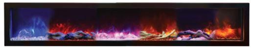 Amantii Traditional Series 38 Indoor / Outdoor Electric Fireplace Insert - Image 7