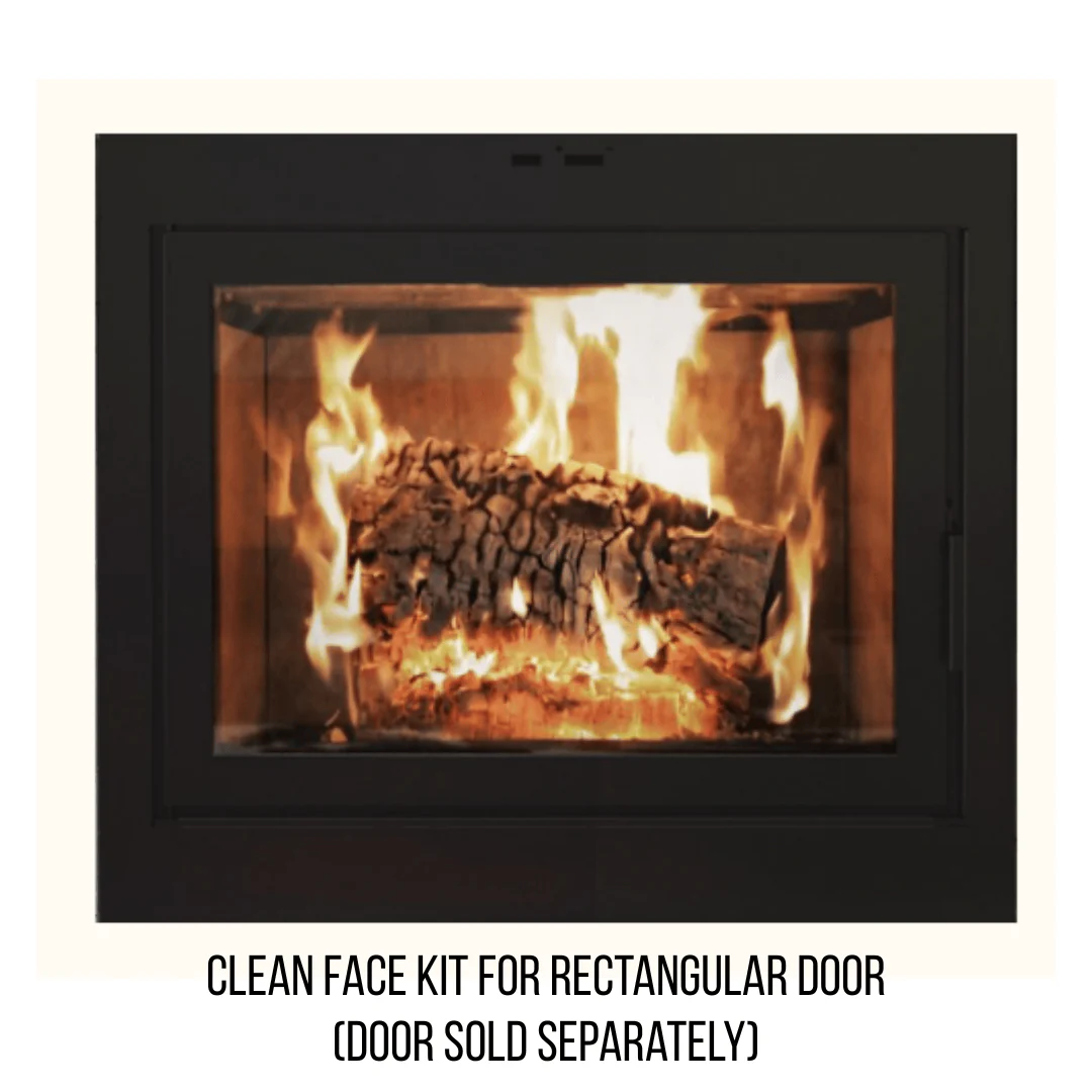 Ambiance Fireplaces Clean Face Kit (Rectangular Door) - UWA620