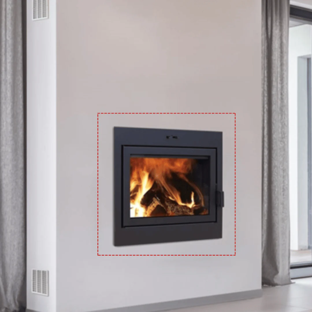 Ambiance Fireplaces Clean Face Kit (Rectangular Door) - UWA620 - Image 3