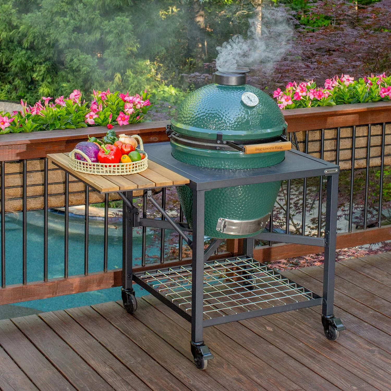 Big Green Egg Acacia Modular Nest Mate - 128799 - Image 5