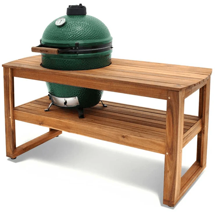 Big Green Egg Solid Acacia Hardwood Table (L) - Image 2