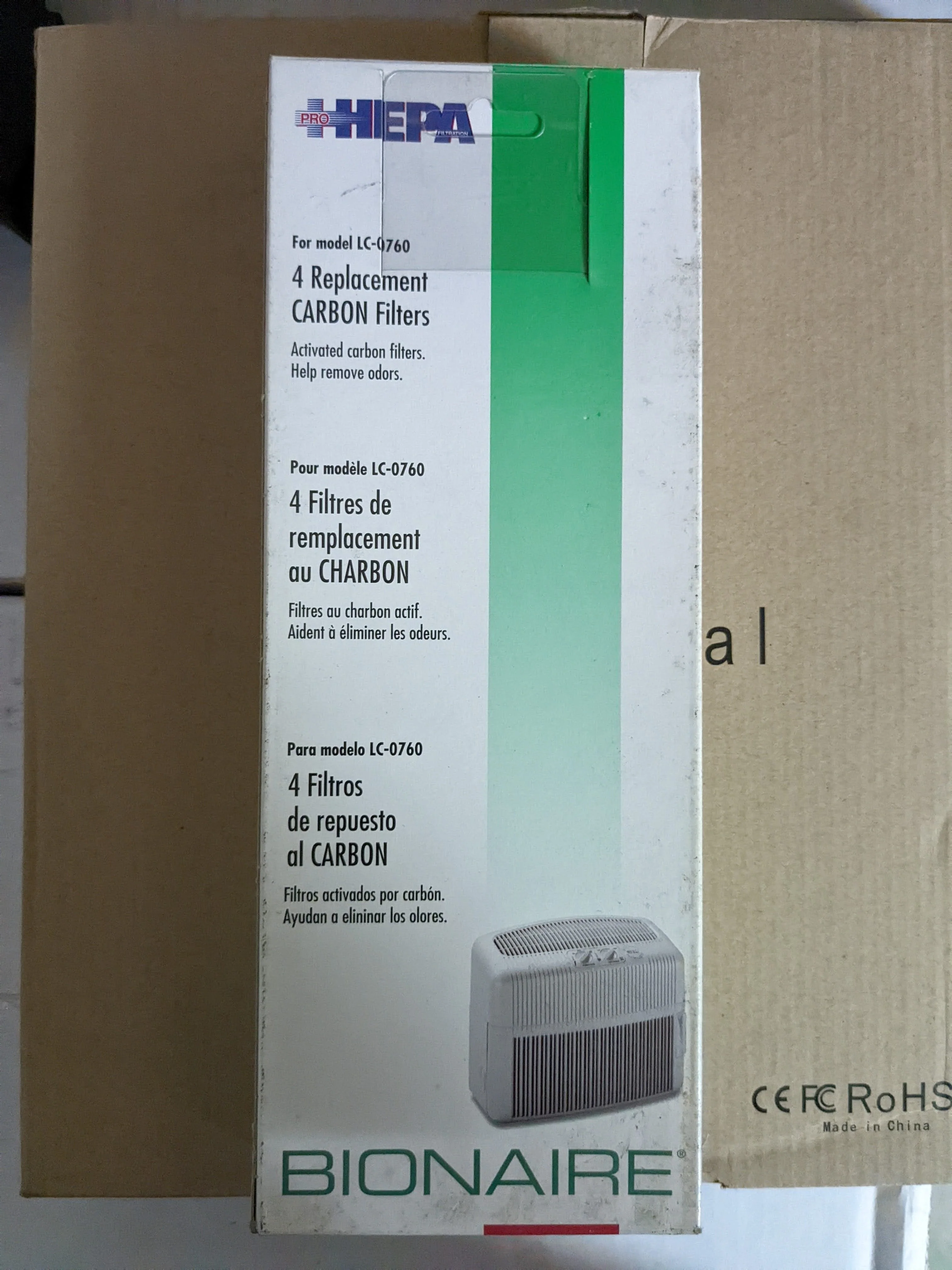 Bionaire Replacement Carbon Filter - A0702CX - Image 2