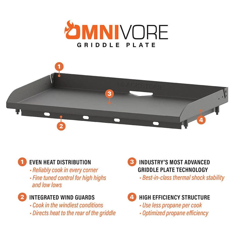 Blackstone 28" Drop-In Griddle with Hood - Image 5