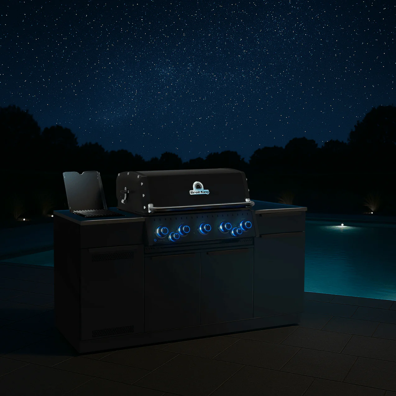 Broil King Baron 590i Gas Grill Island - Image 10