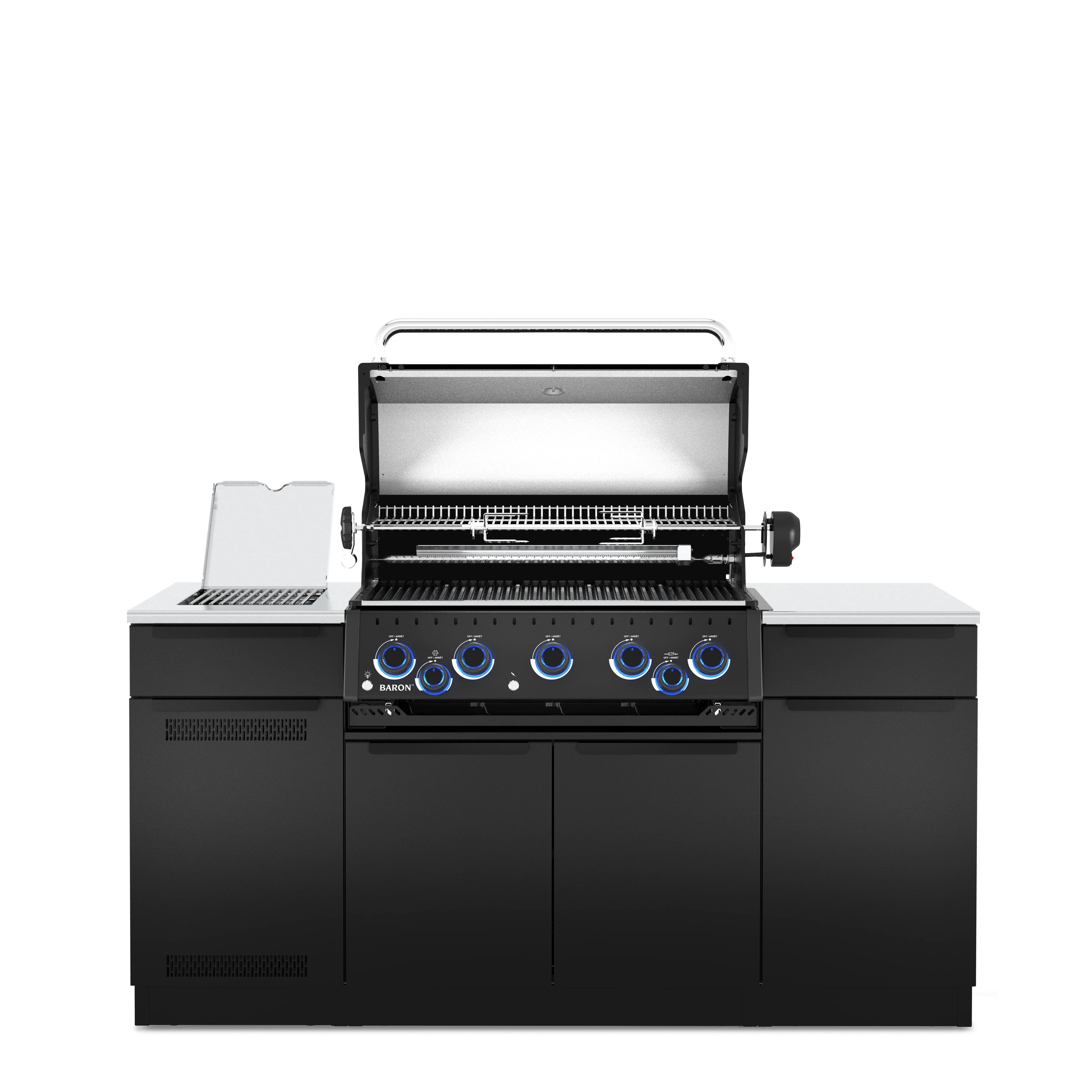 Broil King Baron 590i Gas Grill Island - Image 2