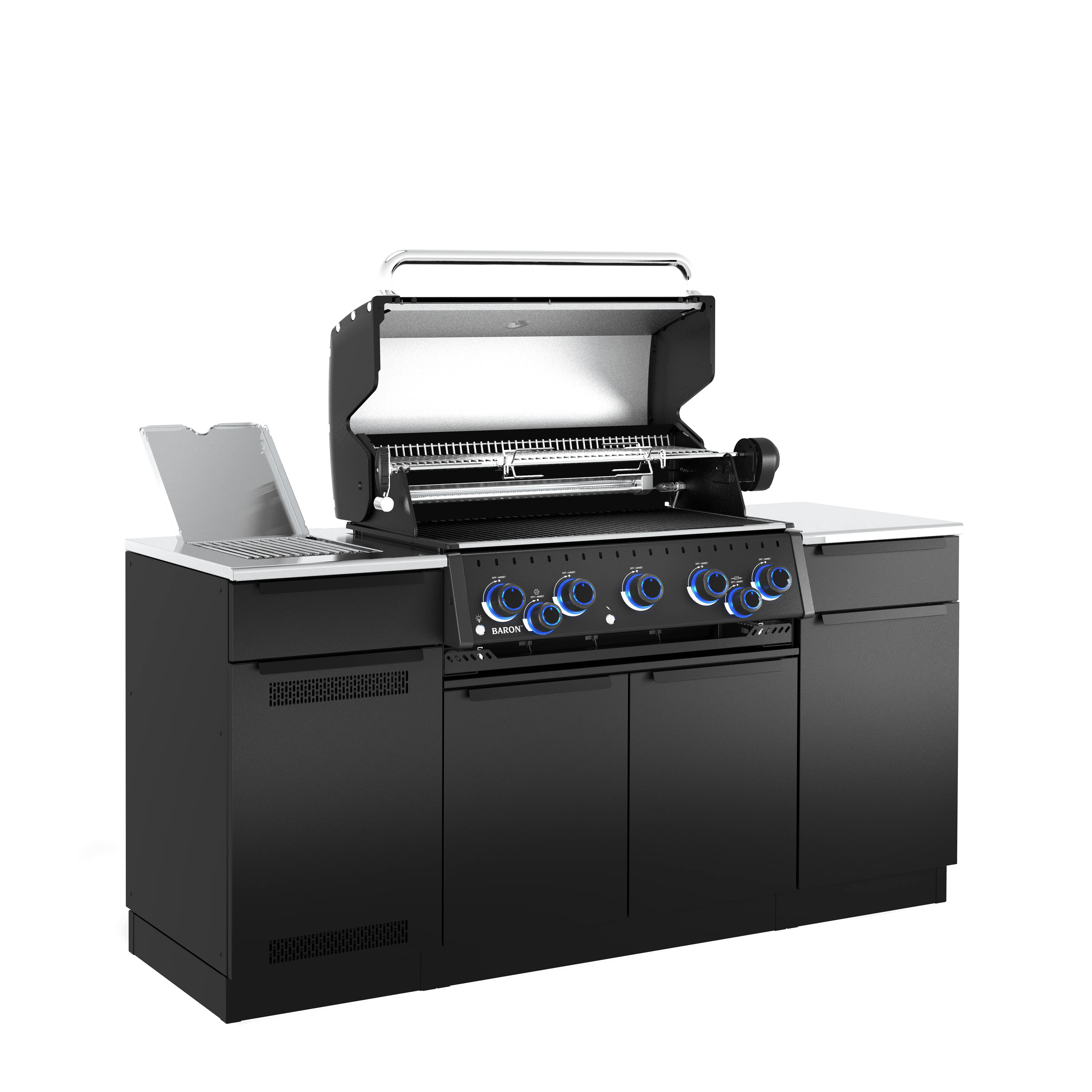Broil King Baron 590i Gas Grill Island - Image 4