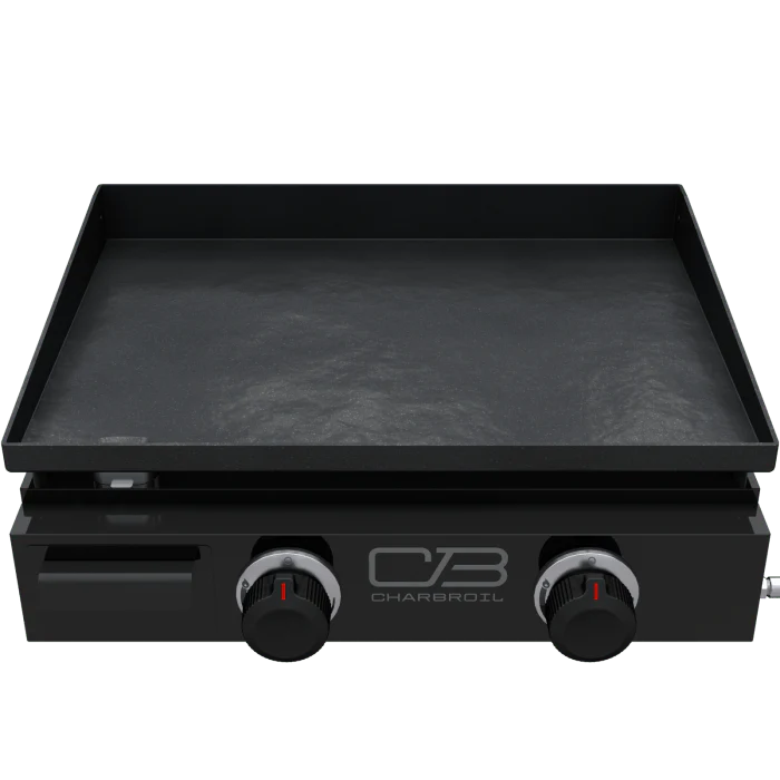 Char Broil Performance Series 22" Portable Tabletop 2 Burner Propane Gas Griddle
