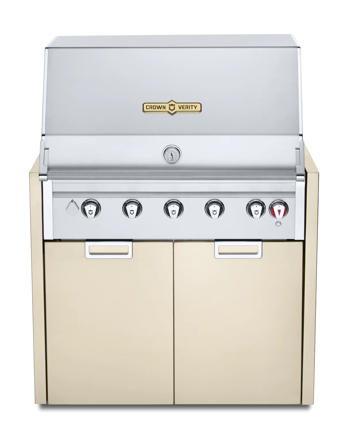 Crown Verity 36" Infinite Modular Gas Grill with Light Package& Propane Tank Holder - Image 6