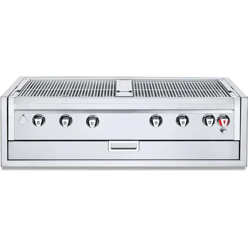 Crown Verity 48" Infinite Built-In Gas Grill with Duel Grill & Light Package