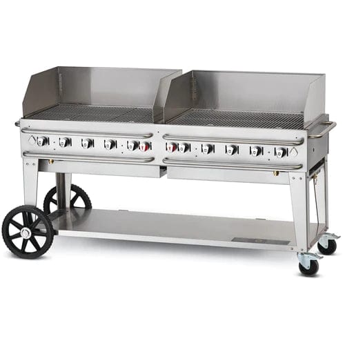 Crown Verity 72" Rental Gas Grill with Windguard Package