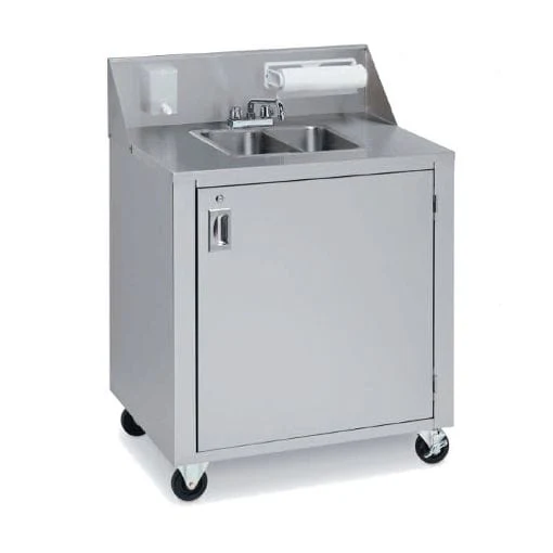 Crown Verity Full Size Double-Sink (Cold Water Only)