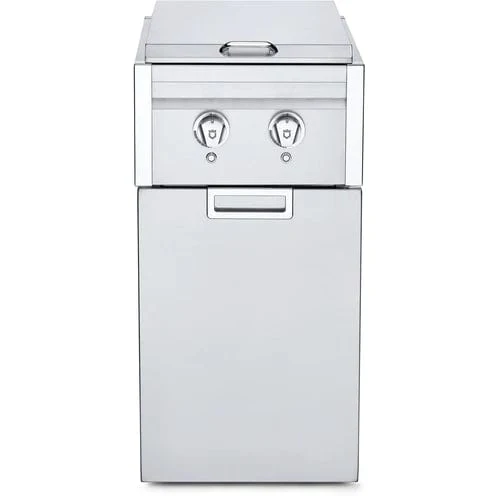 Crown Verity Infinite Modular Gas Dual Side Burner with Cabinet and Light Package