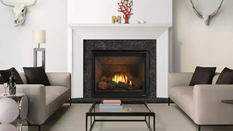 Heat & Glo 8KL 42" Gas Fireplace (Tranquil Greige Refractory) - Image 5