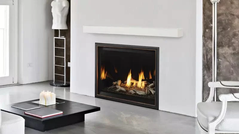 Heat & Glo 8KL 42" Gas Fireplace (Tranquil Greige Refractory) - Image 9