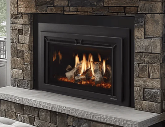 Heat & Glo SupremeX 30" Gas Fireplace Insert (Birch Logs)
