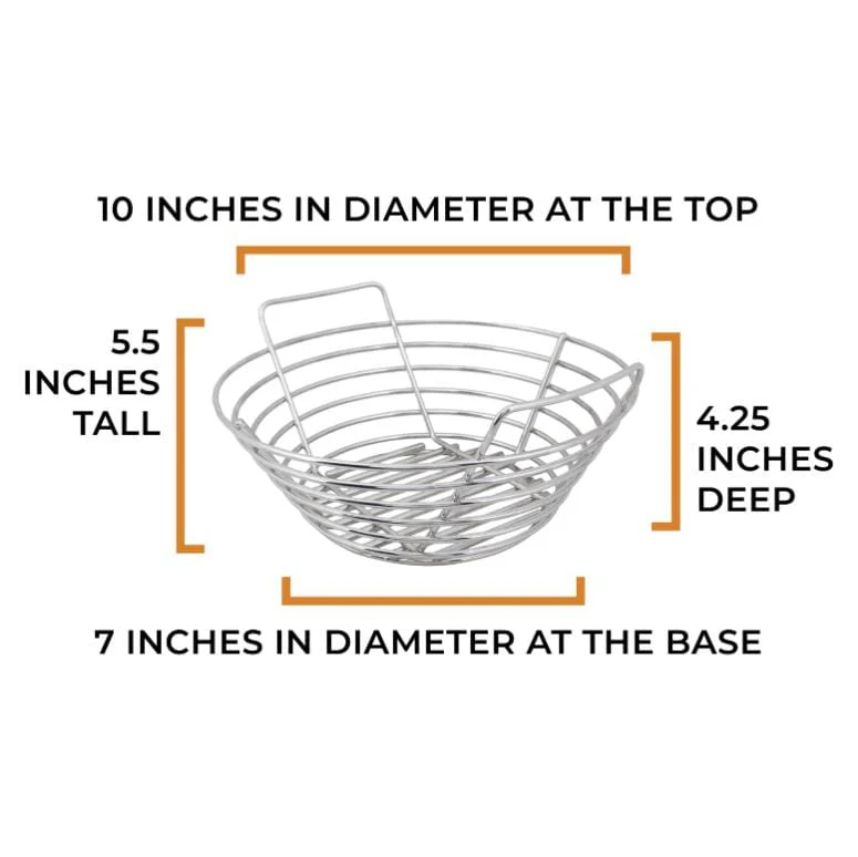 Kick Ash Basket (Big Green Egg - Small) - KAB-SM-SS - Image 2