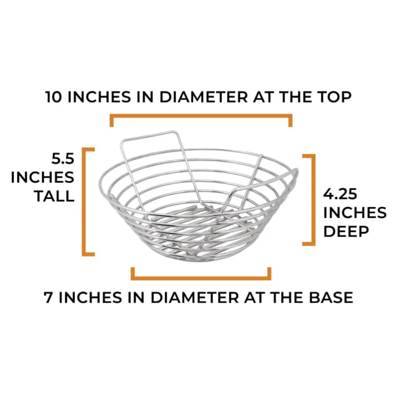 Kick Ash Basket (Big Green Egg - Small) - KAB-SM-SS - Image 4