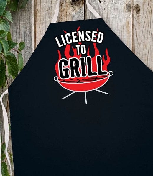 LA Imprints Attitude Apron - Licensed to Grill - Image 2