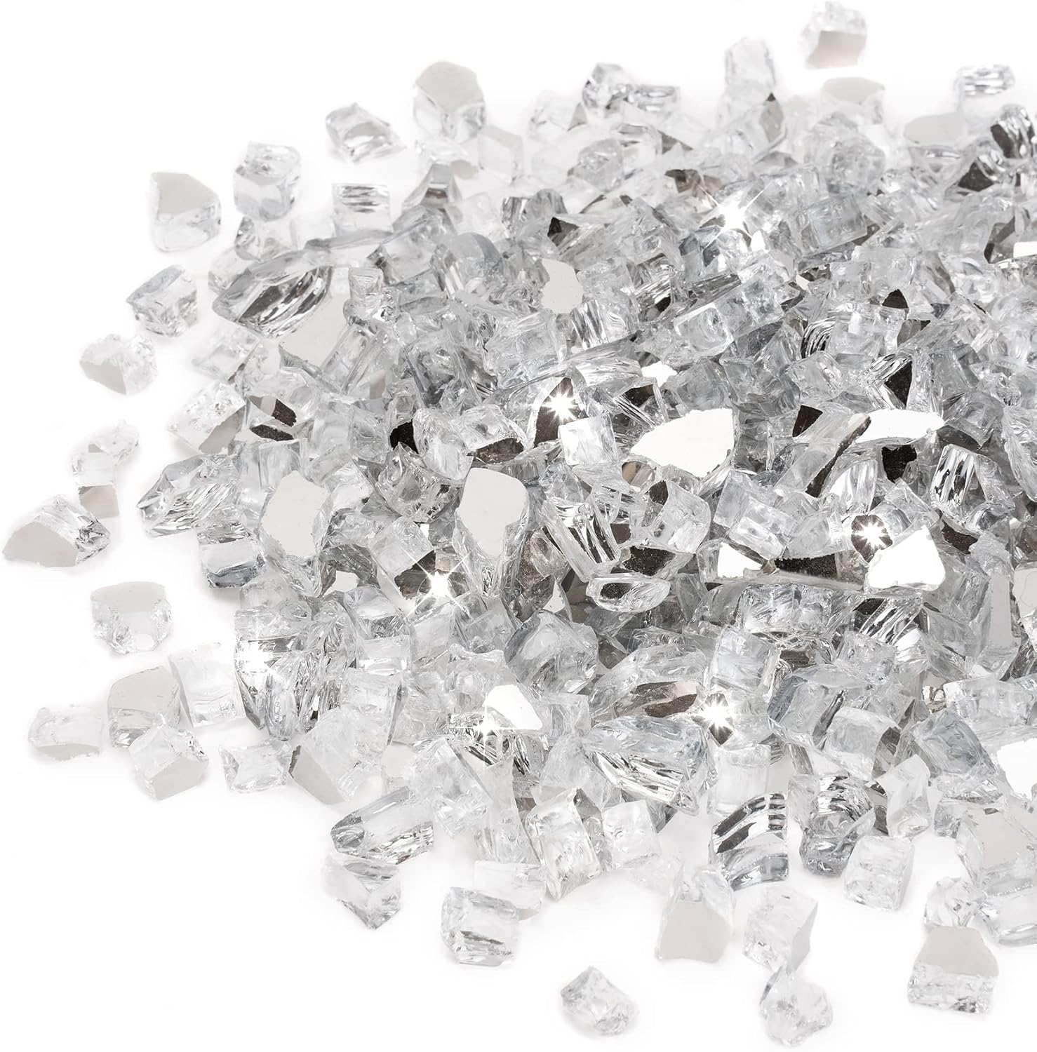 Majestic 1/4" Reflective Tempered Fire Glass (10 lb.) - Image 7