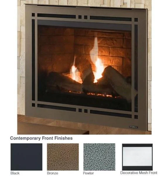 Majestic Bronze Contemporary Rectangular Door (Meridian 36 & Pearl II See-Through 36	Series) - CRD36BZ