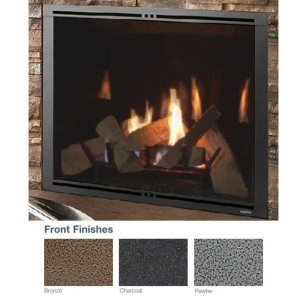 Majestic Charcoal Firescreen Front (Marquis II 36) - FSMQ36CH - Image 2