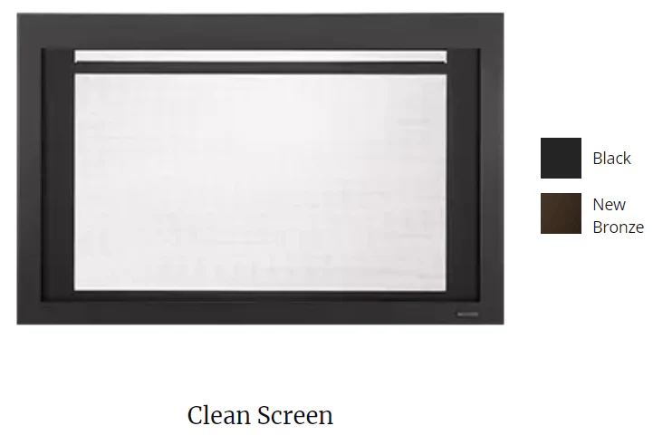 Majestic Clean 25" Screen Front (New Bronze) - CSFI25NB