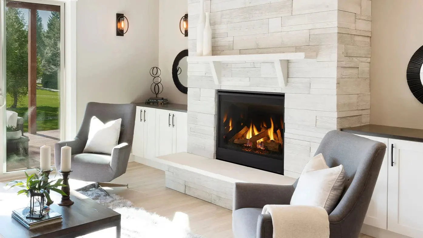 Majestic Quartz Platinum 36" Gas Fireplace - Image 3