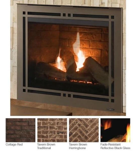 Majestic Tavern Brown Herringbone Interior Brick Panels (Meridian 36 IFT Series) - BRICK36MERTBH - Image 2