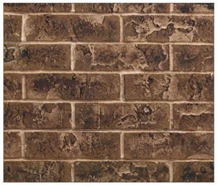 Majestic Tavern Brown Traditional Brick Interior Panels (Ruby Insert 25") - BRICKMI25TB