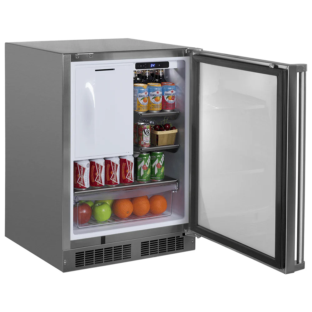 Marvel 24" Outdoor Built-in Refrigerator w/ Door Storage & MAXSTORE Bin - Image 4