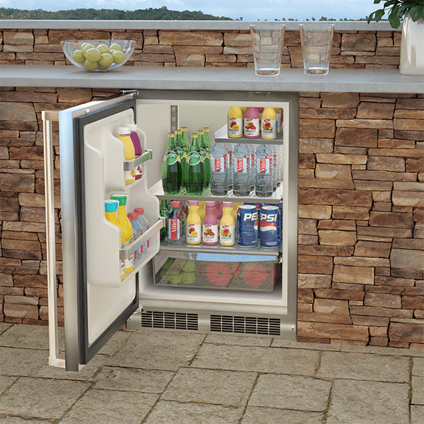Marvel 24" Outdoor Built-in Refrigerator w/ Door Storage & MAXSTORE Bin - Image 5