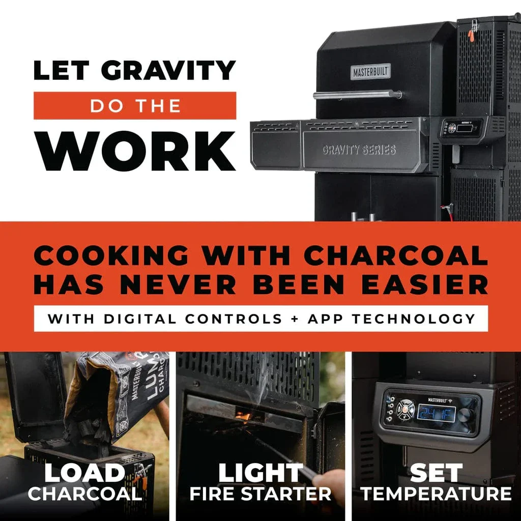 Masterbuilt Gravity Series 1150 Digital Charcoal BBQ & Smoker - Image 5