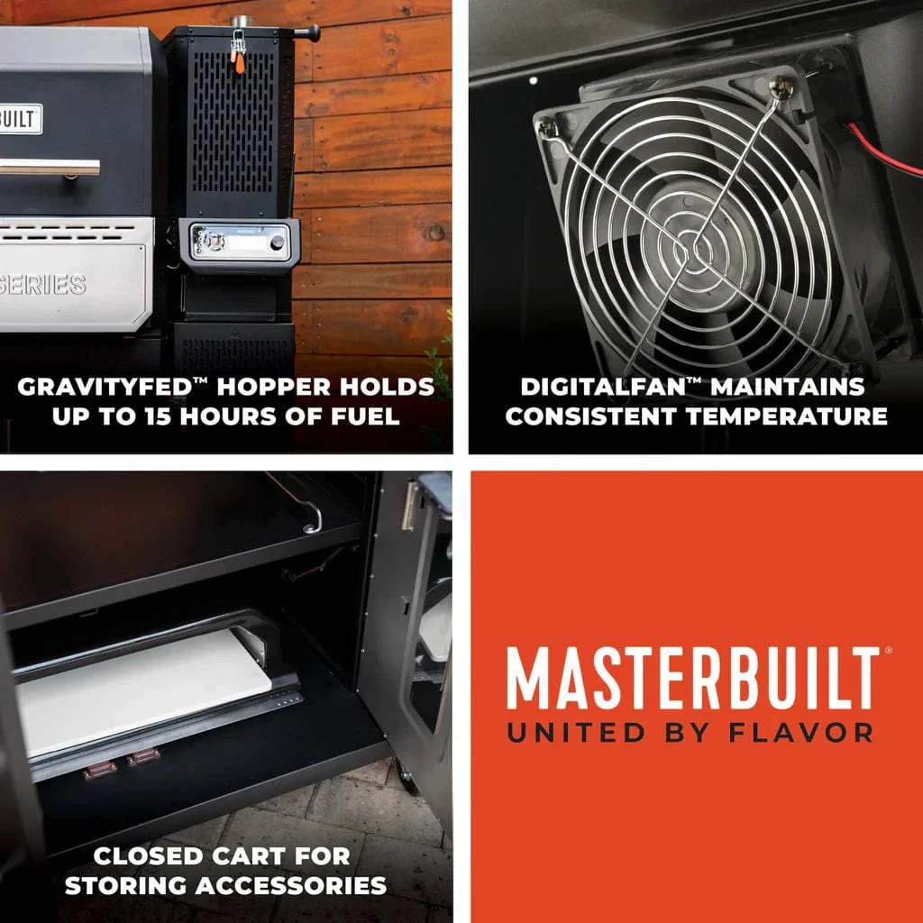 Masterbuilt Gravity Series 1150 Digital Charcoal BBQ & Smoker - Image 7
