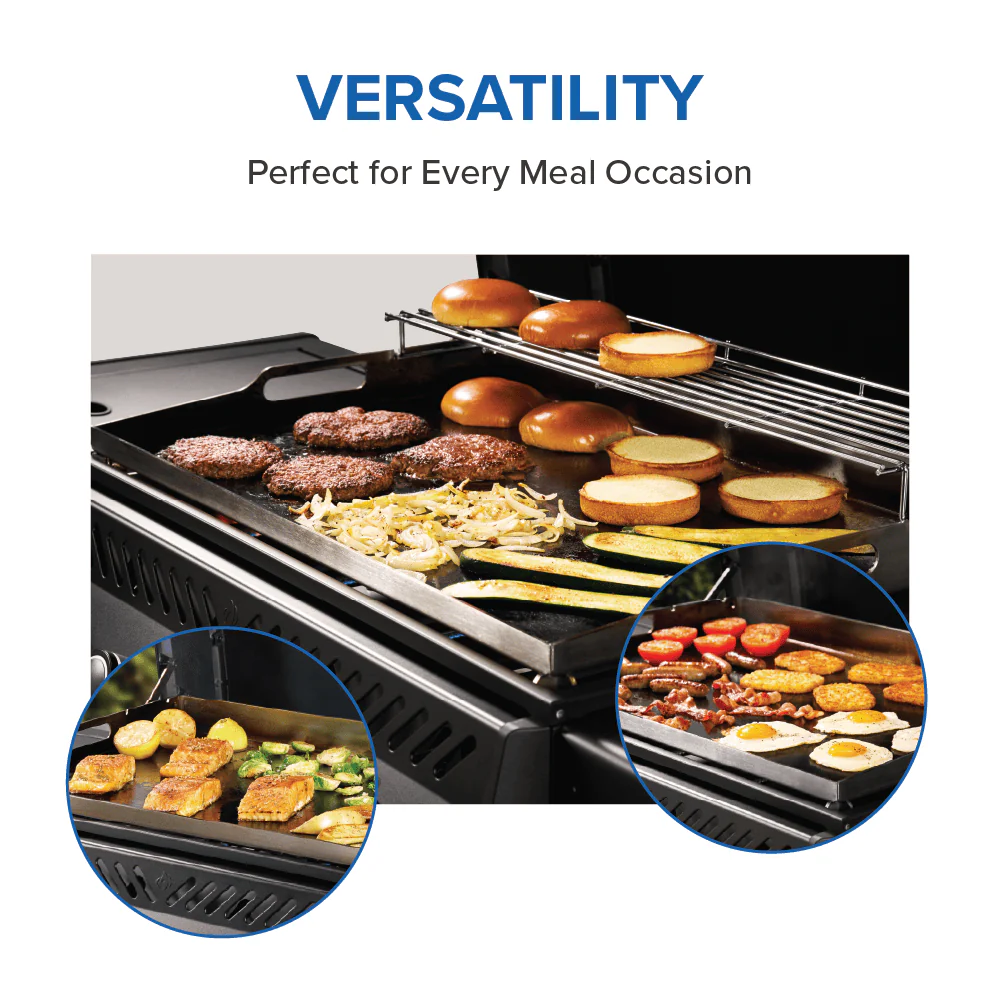 Napoleon Rogue PRO Phantom 30" Rust-Resistant Gas Griddle - Image 10