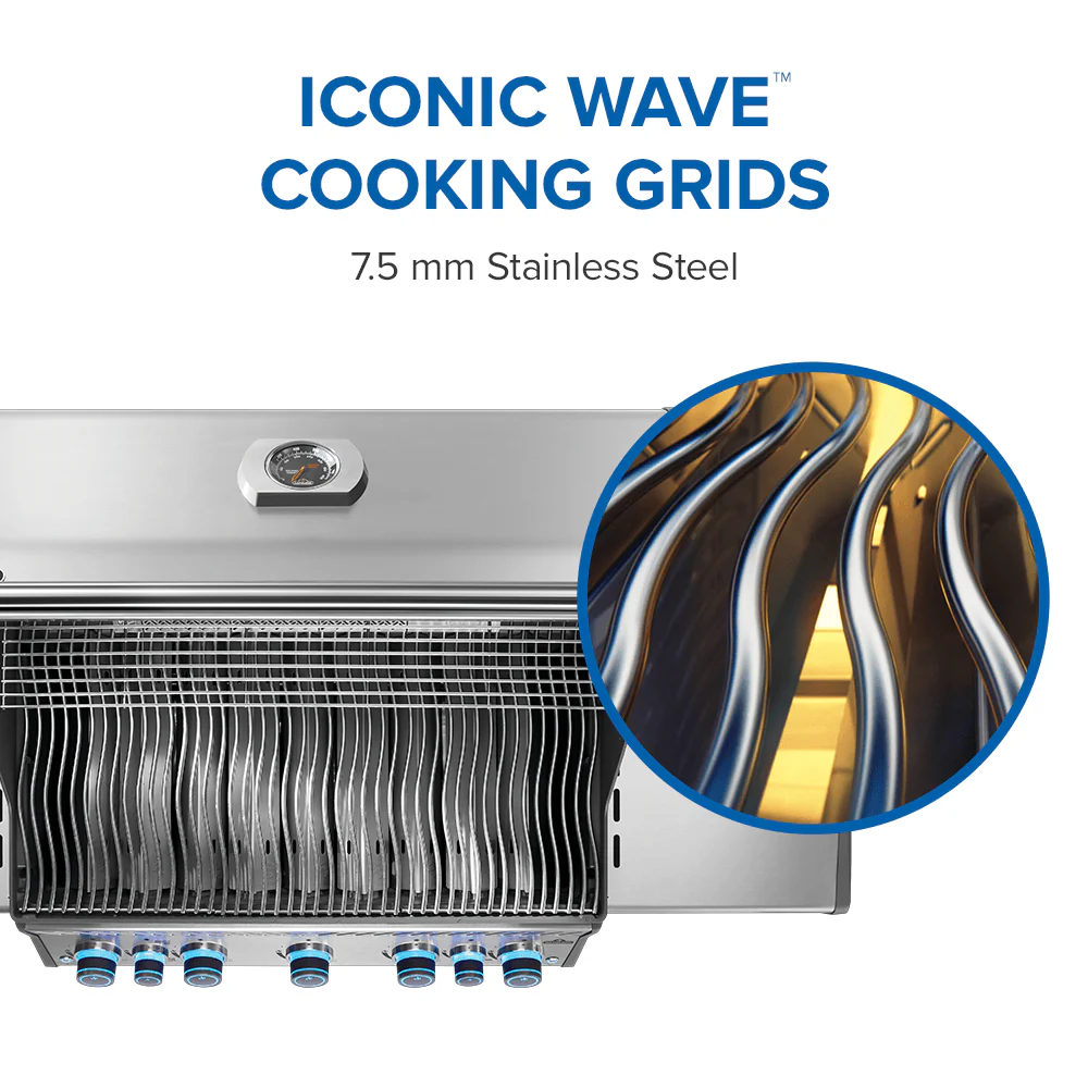 Napoleon Rogue PRO-S 625 RSIB Gas Grill (Stainless Steel) - RPS625RSIB-SS-2 - Image 12