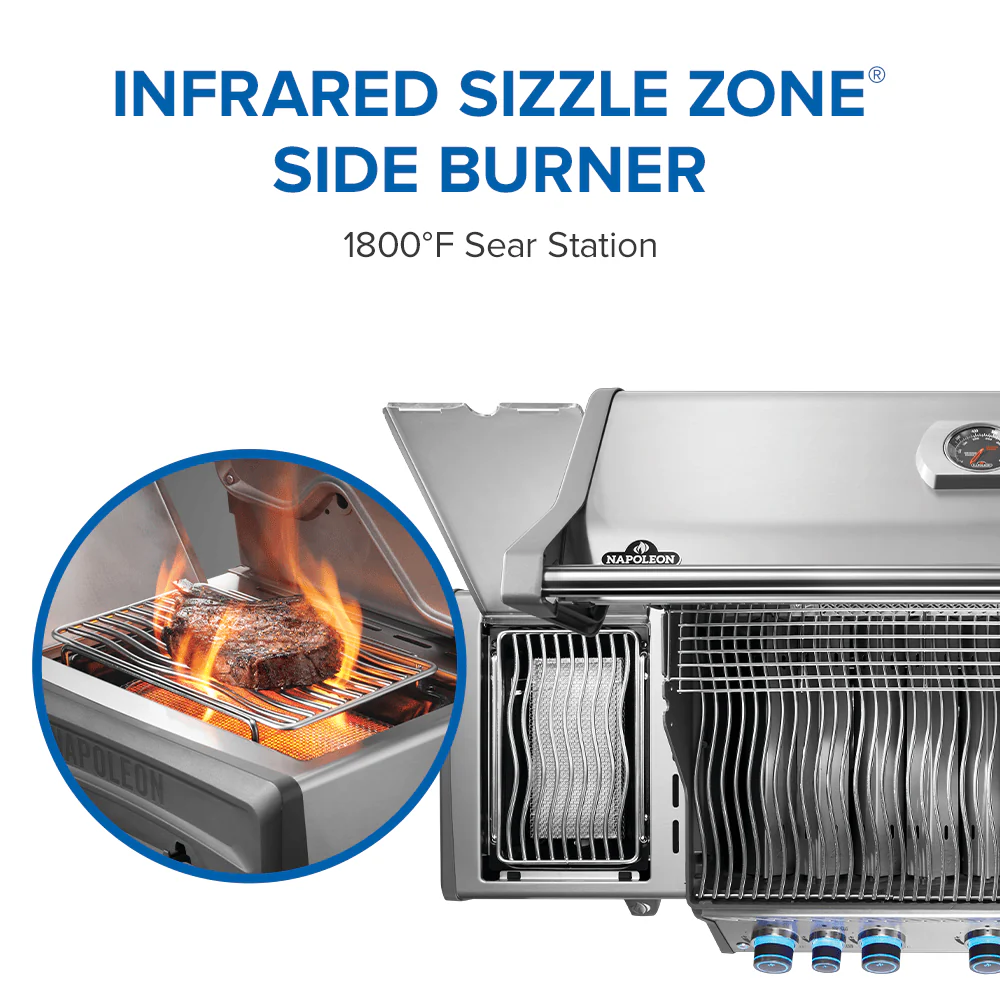 Napoleon Rogue PRO-S 625 RSIB Gas Grill (Stainless Steel) - RPS625RSIB-SS-2 - Image 15
