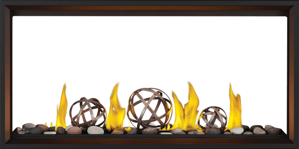 Napoleon Tall Linear Vector 50 See Through Gas Fireplace - Image 4