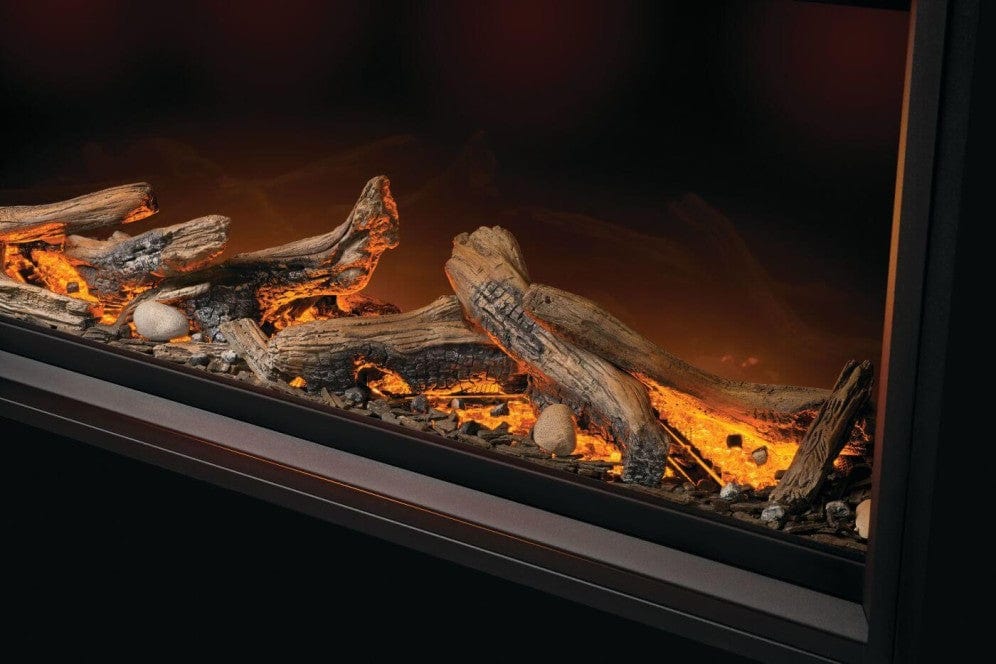 Napoleon Tall Linear Vector 62 Gas Fireplace w/ Luminous Logs - Image 3